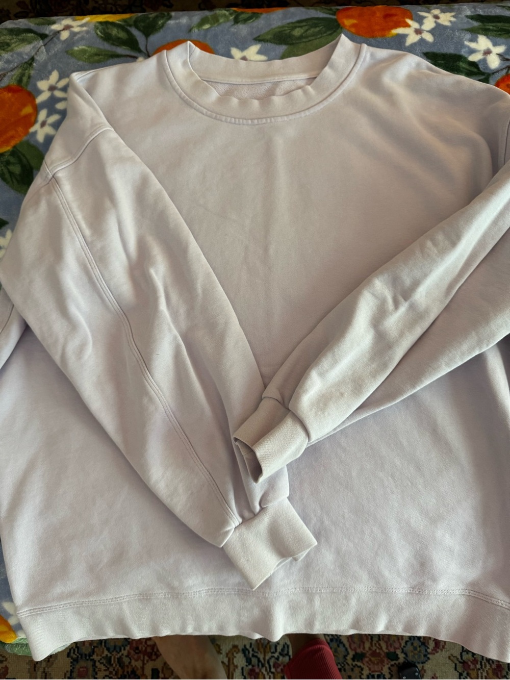 lululemon athletica Women's Crewneck Sweater - Pale Lavender